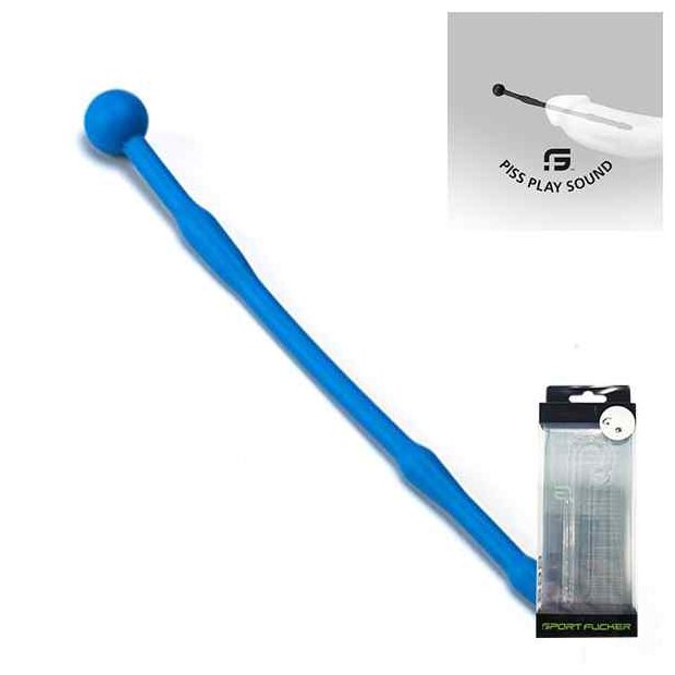 Sport Fucker Penisstab Piss Play Sound Blau