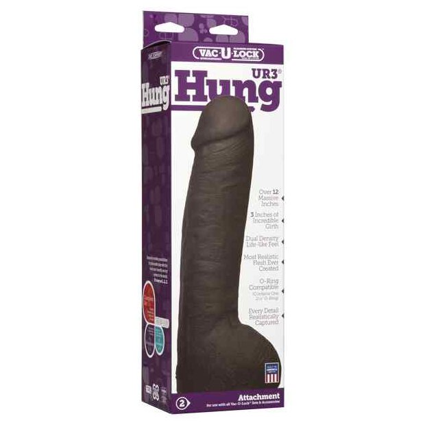 Vac-U-Lock UR3 Hung 31.75 cm. (12.50 inch) Black
