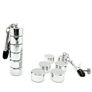 Nipple Clamps With 6 Stackable Magnetic Weights