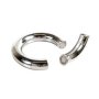 Stainless Steel Magnetic Donut Cock Ring 40 mm.