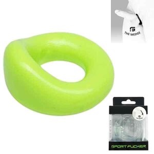 Sport Fucker TPE Wedge Cockring Vert fluo