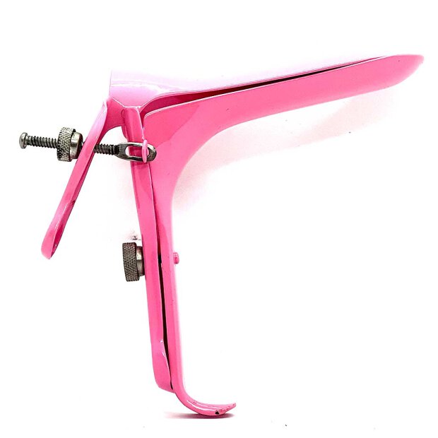 Stainless Steel Cusco Speculum - Pink