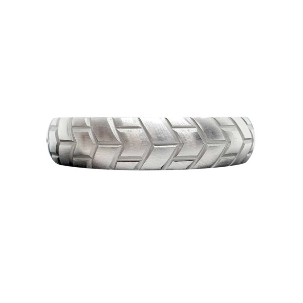 Stainless Steel Tire DoNut Cockring - Large - 55 mm