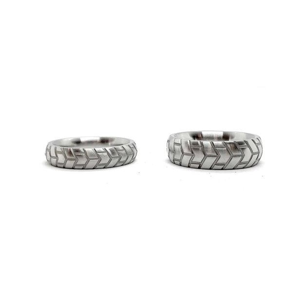 Stainless Steel Tire DoNut Cockring - Large - 55 mm