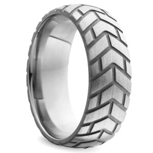 Stainless Steel Tire DoNut Cockring - Jumbo - 55 mm