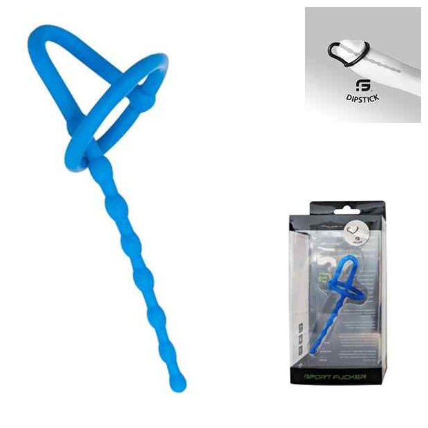 Sport Fucker Silicone Dipstick Sound - Bleu