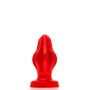 Oxballs - Airhole Small Finned Buttplug - Red 4,55 cm