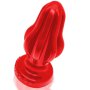 Oxballs Airhole Large Finned Buttplug - Red