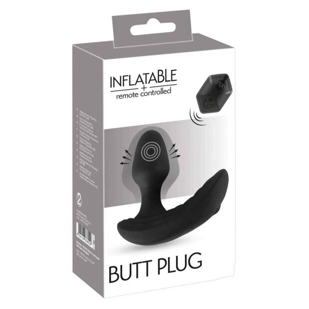 RC + Inflatable Butt Plug