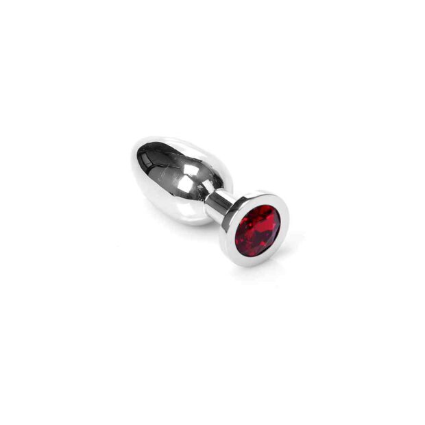 Jewel Buttplug Medium Red