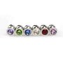 Jewel Buttplug Medium Clear 2,9 cm