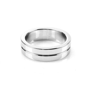 Steel Extra Thick Cockring 15 mm wide 45 mm