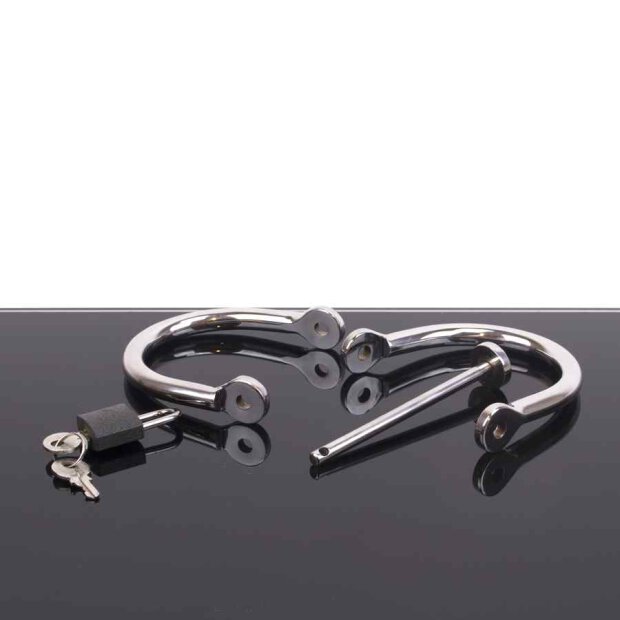 D-Handcuffs Stainless Steel