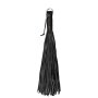 Leather Black Whip Soft 100 Strings