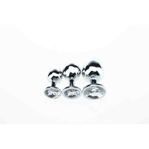 Buttplug aluminium Large 3,9 cm