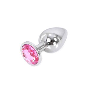 Buttplug Aluminium Pink Large 4,0 cm