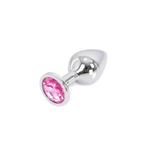 Buttplug Aluminium Pink Medium 3,5 cm