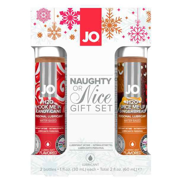 System JO H2O Lubricant Naughty or Nice Set 2x 30 ml