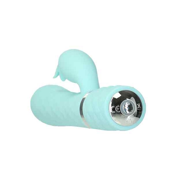 Pillow Talk Lively Rabbit Vibrator Teal