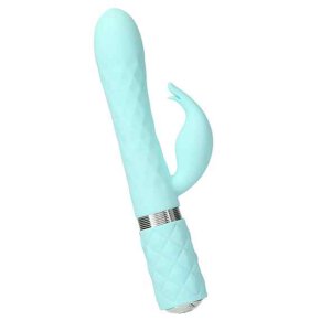 Pillow Talk Lively Rabbit Vibrator Teal