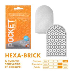 TENGA Pocket Stroker Hexa-Brick