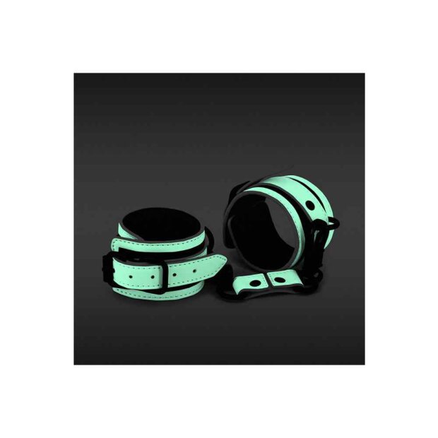 Glo Bondage Wrist Cuff Green