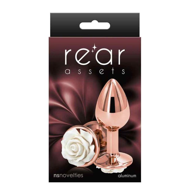 Rear Assets - Rose Small White 2,6 cm