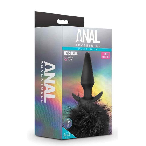 Anal Adventures Rabbit Tail Plug