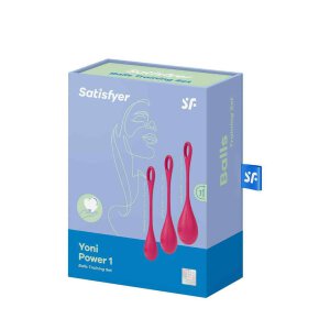 Satisfyer Yoni Power 1 Training Set Red