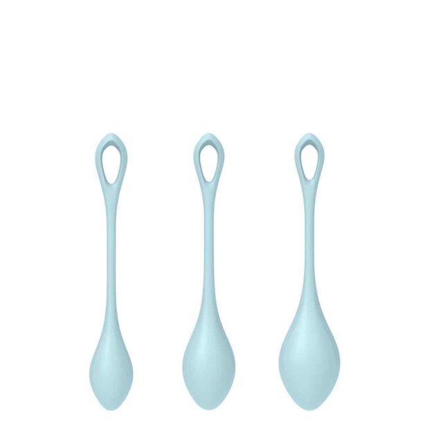 Satisfyer Yoni Power 2 Training Set Light Blue