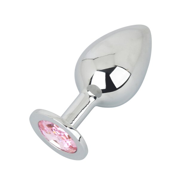 Silver Jewelry Anal Plug (L) 3,9 cm