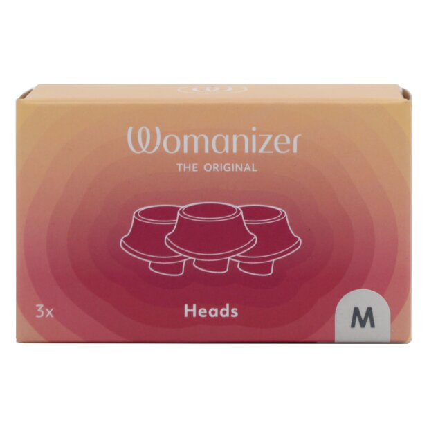 Womanizer 3x Ersatzkappen Premium 2/Classic 2 grau M
