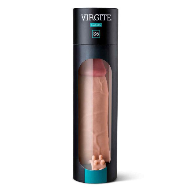 S6 Realistic Sleeve Flesh 21 cm with Vibration
