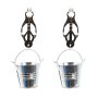 Clover Nipple Clamps with Buckets