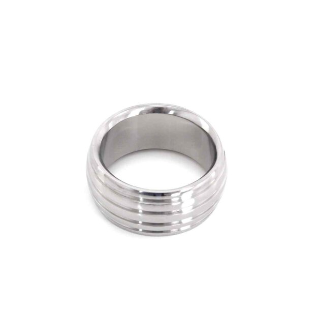 Fancy Steel Donut Cockring 45 mm