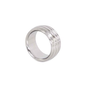 Fancy Steel Donut Cockring 45 mm