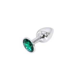 Buttplug Aluminium Green Small 2,8 cm