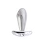 Kiotos - Steel Handle Buttplug Penis with Clear Gem 3 cm
