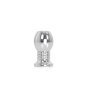 Hollow Anal Plug Ribbed