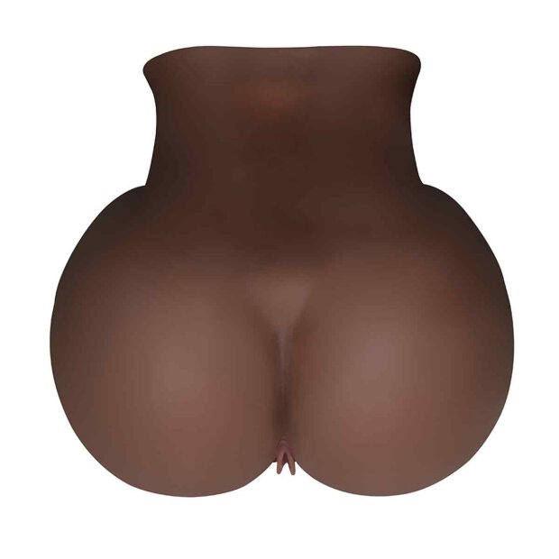 Masturbator Large Black Double Hole (XL)