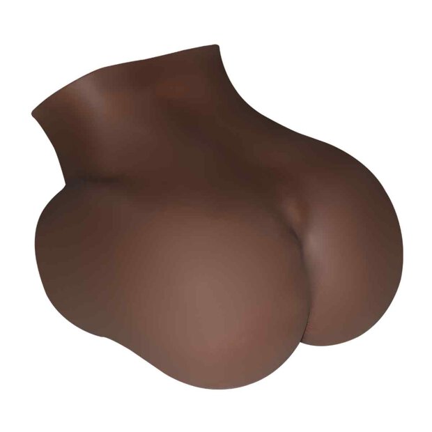 Masturbator Large Black Double Hole (XL)