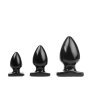 I Love Butt - Spade Plug S Black 5,5 cm