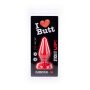 I Love Butt - Classic Plug S Red 4,5 cm