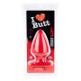 I Love Butt - Fat Plug L Red 9 cm
