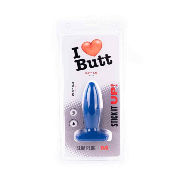 Slim Plug M Blue 3,5 cm