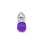 Kiotos - Anal Plug Ball Gem Purple 2,8 cm