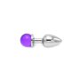 Kiotos - Anal Plug Ball Gem Purple 2,8 cm