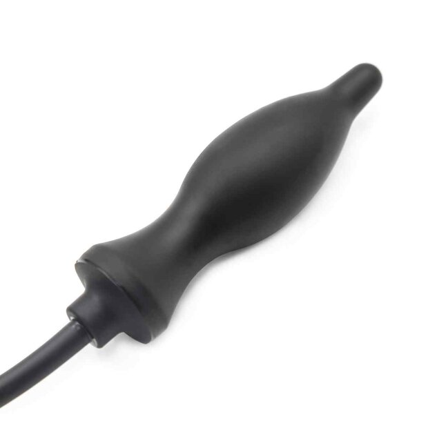 Inflatable Anal Plug Black