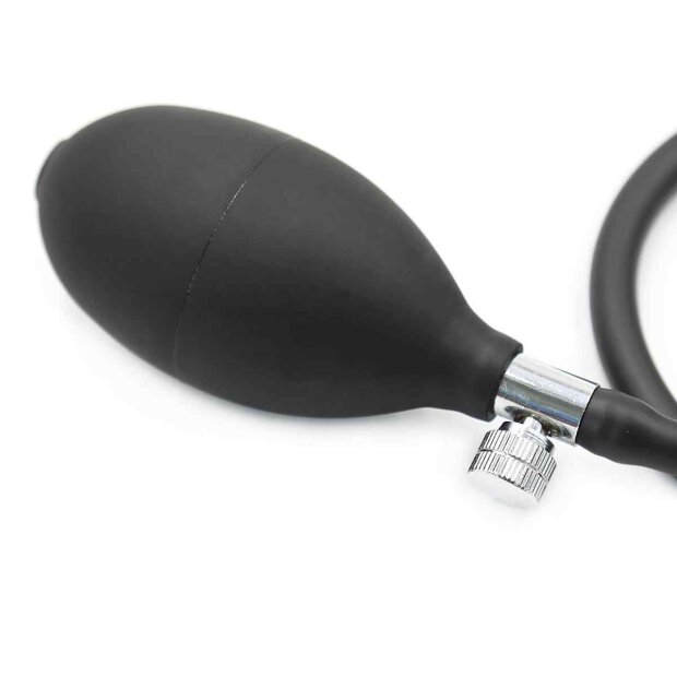 Inflatable Anal Plug Black