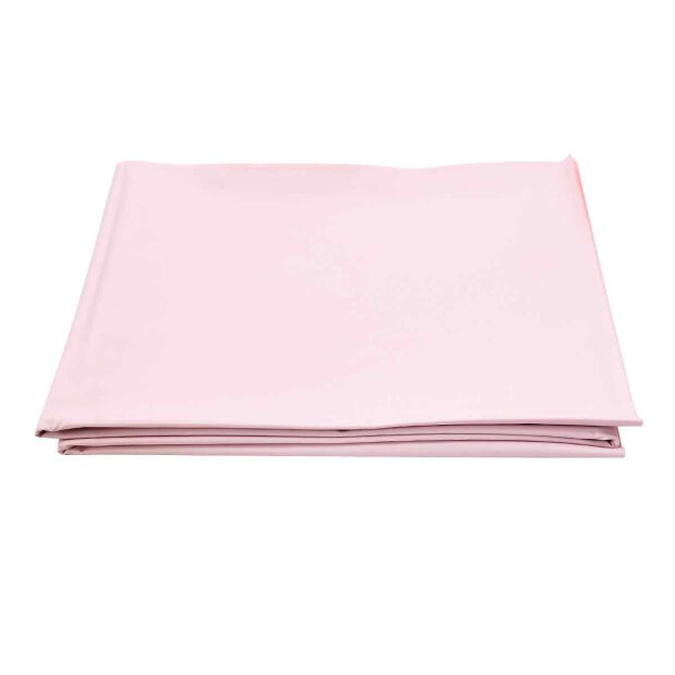 Bed Sheet Cover Pink PVC